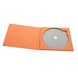 LOLIPPYY Carbon Fiber CD Tuning Pad Weiß Vibrationsdämpfende Disc Stabilizer Matte für CD Player Rutschfeste Faserscheiben Stützteller zur Klangverbesserung und Kratzschutz