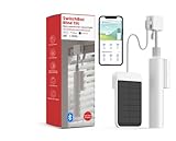 SwitchBot Blind Tilt Motorisierter Jalousie-Motor - Intelligenter elektrischer Jalousie-Motor mit Bluetooth-Fernbedienung, solarbetrieben, Hub für Kompatibilität mit Alexa, Google Home