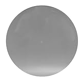 Plattenteller-Slipmat, Antistatische Acryl-Plattenspielermatte, Bessere Wiedergabe, 300 Mm Durchmesser für 12-Zoll-Plattenspieler (Transparent)