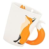 EPIGEIST Keramik Wasserbecher Multifunktional Kaffeetasse Handlich Dekorativer Porzellanbecher für Kaffee Tee Alltag Gebrauch