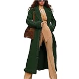 WDCHAOYUE Damen-Mäntel,Parka Mantel Wintermantel Damen Lang Winterjacke Warm Gefüttert Winterparka Winter Jacke Steppmantel Daunenmantel Mit Kapuze