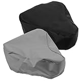Parliky 2 Stück Wasserdichter Fahrrad-sitzbezug Staub Regenschutz für E-Bike Mountainbike Fitnessrad Schwarz- Passend Langlebiger Sattelschoner für Wetterbedingungen