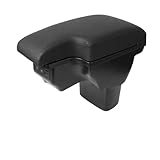 Auto-Armlehnenkissen Auto-Armlehnenbox für Ladegerät, Innenteile, fehlerfreies Kfz-Zubehör für Nissan für Juke für ESQ 2010–2019(Black Wire)