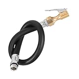 Cabilock Luftschlauch für Fahrrad mit Selbstverriegelndem Mechanismus Reifeninflationsverlängerung für Präzise Effiziente Werkstätten für Privatpersonen