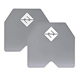 F&F STEEL Verstellbare Gewichtsweste und Platten – Stärke, Ausdauer, Laufen, Wandern, Rucken, Fitness WODs (Silberplatten – 4 kg)