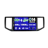 SXAUTO Android 14 [Built-in 4G LTE & DAB] - 6G+128G - Autoradio für VW Amarok Crafter Van Man (2016-2021) - Dual Band WiFi - CarPlay Android Auto - Kamera + MIC - DSP SWC - QLED 9 Zoll 2 Din 8-Core