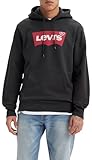 Levi's Hoodie Herren, Housemark Two Color Jet Black, M