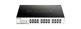 D-Link DGS-1024D Gigabit Ethernet Switch (24 Ports, 10/100/1000 Mbit/s, einfache Plug & Play-Installation, lüfterlos)