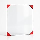 Jotul 1160 Glas, rechteckig, für Holzofen, 430 x 328 mm (B x H 1), 4 mm