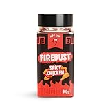 HOT CHIP Firedust Gewürzmischung für Hähnchen 103 g – Scharfe Chicken-Würze mit Paprika Rosmarin Thymian – Ideal für Wings Schenkel & Filet – BBQ Grillgewürz