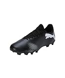 PUMA Herren Future 7 Play FG/AG Soccer Shoe, Black White, 42.5 EU