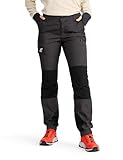 RevolutionRace Damen Nordwand Pants, Hose zum Wandern und für viele Outdoor-Aktivitäten, Grey, M