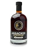 Absacker of Germany - Black Label Premium Kräuterlikör 0,5 Liter 28% Vol. - großartige Komposition aus Kräutern, Früchten und Gewürzen - Kräuter Likör
