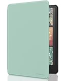 MoKo Hülle für 7' Kindle Paperwhite (12th Generation-2024) und Kindle Colorsoft Signature Edition 2024, Leichte Hülle mit Auto Wake/Sleep für Kindle Paperwhite 2024, Agave Grün