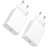 USB C Stecker [2-Pack], 20W USB C Ladegerät Adapter Apple Ladegerät USB C Netzteil Schnellladegerät Netzteil für iPhone 15 14 13 12 11 Pro Max SE XS XR 8 Plus, Samsung Galaxy, Handy Charger