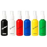 Textil-Sprühfarben Set – Stoffmalfarben für T-Shirts & DIY: Schwarz, Weiss, Rot, Blau, Gelb, Grün – Wasserfest & ideal für Tie-Dye (6 Farben x 100ml)