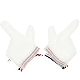 POPETPOP Daumenlutschhandschuhe für Kinder Verstellbare Nylon Handschuhe mit Fingerschutz Atmungsaktiv und Flexibel Größem für Alltag und Schlaf