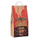 Holzkohle, Waldgrün, Packung mit 2,5 kg, 2 Stück