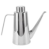 SAXOJONON für Olivenöl, für Essig, große 850ml, 304 Edelstahl, starker Lecks chutz, Batcher-Flasche, Öl kannen topf, Küchen zubehör, Koch werkzeuge
