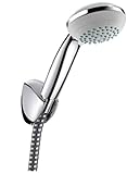 hansgrohe Crometta 85 Duschkopf, inkl. Duschkopfhalter, 2 Strahlarten, Chrom