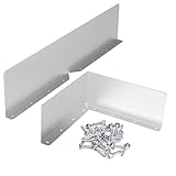 Regenrinnen-Spritzschutz – Regenabweiser – Regenrinnenschutz, Wasserumsteller, Regenrinnen-Überlaufschutz, Fallrohrverlängerung, 2 Stück, Se référer au descriptif