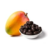 PAKKA Bio Fairtrade Schoko Mangos, 450g, Öko & Fair schokoliert, Mango Dragees, direkt hergestellt und abgefüllt vom Produzenten in Kolumbien, vegan, dragiert, 450g