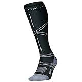 STOX Energy Socks | Laufsocken für Herren | Premium Kompressionssocken | Laufsocken | Feuchtigkeitsableitung | Verhindert Verletzungen & Muskelschmerzen