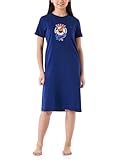 Schiesser Mädchen Nachthemd-100% Organic Bio Baumwolle-Größe 92 bis 152 Nachthemd, dunkelblau_181042, 152
