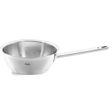 Fissler Original-Profi Collection/Edelstahl-Sauteuse (1,9 L, Ø 20 cm) mit Schüttrand und Innenskalierung - Induktion, 084-148-20-100/0, Silber