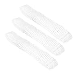 VALICLUD 3 Stück Elastisches Fleischnetz Rollbratennetz für Wurst und Schweinefüße Reißfestes Küchennetz zum Räuchern Binden und Aufhängen von Fleisch und Bratenspezialitäten