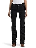 Wrangler Damen Willow Mid Rise Performance Waist Boot Cut Ultimate Reitjeans, Molly, 29-36