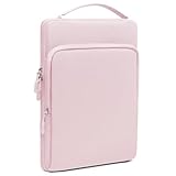 HYZUO 13 Zoll Laptoptasche Hülle Tasche für MacBook Air 13 M4 M3 M2 M1 2025-2018, MacBook Pro 13 M2 M1 2025-2016, 13' iPad Pro/Air, Surface Pro, XPS 13, Schutzhülle für 12'-13' Tablet, Blassrosa