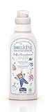 Bollicine zertifizierterEco Bio Weichspüler für Baby-Kleidung, dermatologisch getestet, vegan, 500 ml