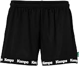 Kempa Damen Wave 26 Shorts Women Mädchen Kurze Hose Handball Fitness Gym, Schwarz, XS EU