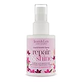 Jean & Len Liquid Keratin Spray, mit Phyto-Keratin Bausteinen & Proteinen, pflegt geschädigtes Haar, duftet nach Sandalwood und Silk, ohne Parabene und Silikone, vegan, 100 ml (1er Pack)