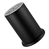 Gatuida 1Stück Messerblock für Küchenutensilien Schneidständer mit Schlitzen Platzsparender Organizer für Scharfe Klingen Sicher und Langlebig als