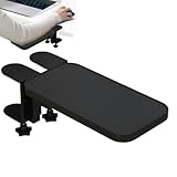 Mihauuke Schreibtisch-Armauflage - Ergonomische Computer Armstütze Für Schreibtisch - Ergonomische Metall-Armstütze Für Laptoparbeit Und Tastaturnutzung