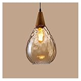 BDDCYWY Candelier Moderner kreativer Esstisch, hängend, Ravation, Dekoration, Kronleuchter (transparent)