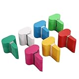 BESTonZON 600 Stück Teiliges T-förmiges Pflanzenschild Wasserfestem Dickem Kunststoff Wiederbeschreibbare Mehrfarbige Gartenetiketten für Blumen Gemüse und Baumschulen Stabile