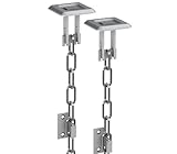 ECI® Gitterrost-Sicherung Einbruch-Schutz Zusatz-Sicherung für Licht-Schacht Keller-Schacht 1 Paar