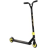 HOMCOM Stunt Scooter mit 360° Lenkung, ABEC 9 Kugellager, 100mm Kunstleder Räder, Tretroller aus Aluminium Stuntscooter bis 100kg belastbar, Kickscooter Trick Roller Funscooter für Kinder ab 14 Jahre