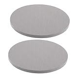 Zerodeko 2 Stück Rutschfeste Yoga Kniepads aus Tpe Doppelseitige Fitnessmatte für Knie Ellbogen Balance Leicht Tragbar Gelenkschonend für Pilates Gym und Home Workout