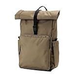 Levi's Herren L-Pack Roll-Top Backpack, Dark Khaki