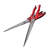 DOITOOL Lederschere Gromming Schere Schafschere Schaffriseurwerkzeuge Tierfriseurwerkzeuge Rot