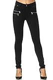 Elara Damen Stretch Hose Skinny Fit Jegging Chunkyrayan H86 44 (2XL)