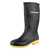 Dunlop Protective Footwear Unisex-Kinder Dunlop Dull Gummistiefel, Schwarz, 34 EU