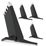 LALAFINA 4Stücke Laptopständer Ergonomischer Riser für Schreibtisch Faltbarer Halter für Kühlere Nutzung und Besseren Komfort