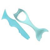 Homoyoyo 2 Stück Silikon Eyeliner Schablonen Set Teilig Langlebige Augen Make Up Hilfsmittel mit Mascara Schutz Augenbrauen und Lidschatten Geeignet für Anfänger und Profis