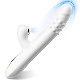 LYAMais G Punkt Vibration für Frauen Sexspielzeug, Dildo Vibrator Vibratorensets für Frauen Klitoris Stimulator mit 6 Teleskop + Vibrations + Kugel + Saugmodi Sex Toy Paarvibrator Auflegevibrator