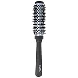 PARSA Beauty Professional Wirkstoffbürste Lotus + Zink (Volumen Rundbürste 25mm) – Haarbürste für Pflege und extra Volumen – Haarbürste lockiges Haar – Haarbürste langes Haar